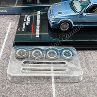 INNO64 1/64 FORD SIERRA RS500 COSWORTH 1986 Moonstone Blue W/Extra Wheels IN64-RS500-MOBL