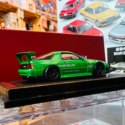 Ignition Model 1/64 Mazda RX-7 (FC3S) RE Amemiya Green IG2496