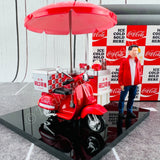 TINY 微影 1/35 Coca-Cola Refreshment Scooter 可口可樂雪糕電單車 COKE025