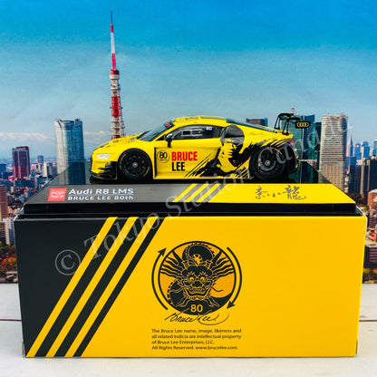POPRACE 1/43 Audi R8 LMS Bruce Lee 80TH PR43-R8LMS-BL80