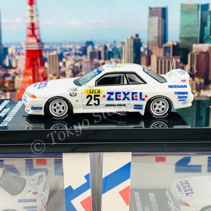 INNO64 1/64 NISSAN SKYLINE GT-R (R32) #25 "Team ZEXEL"  24hr Spa Francorchamps 1991 Winner  IN64-R32-ZEX91