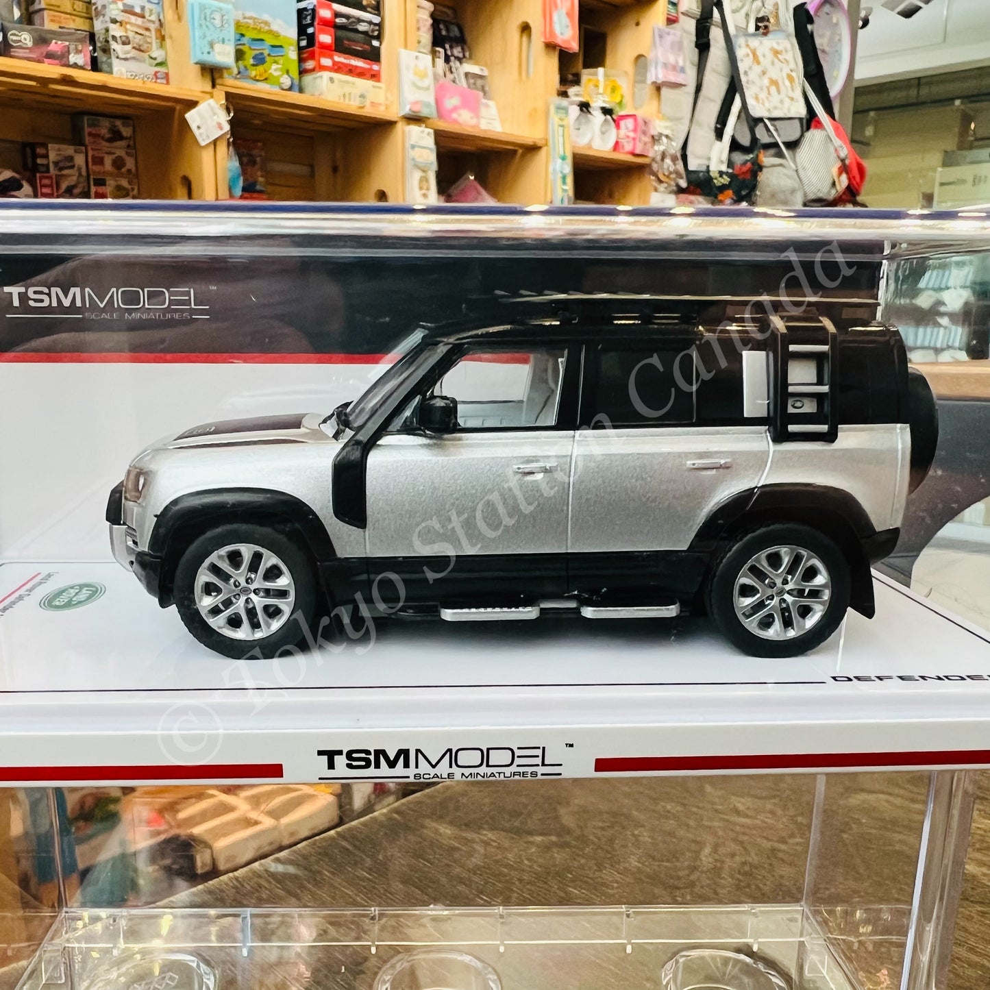 TSM MODEL 1/43 Land Rover Defender 110 Explorer Pro Indus Silver TSM430632D