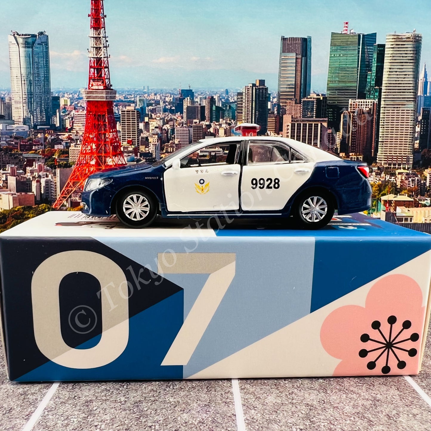 TINY 微影 TW07 Toyota Camry 2011 Taiwan Police Bureau ATC64841