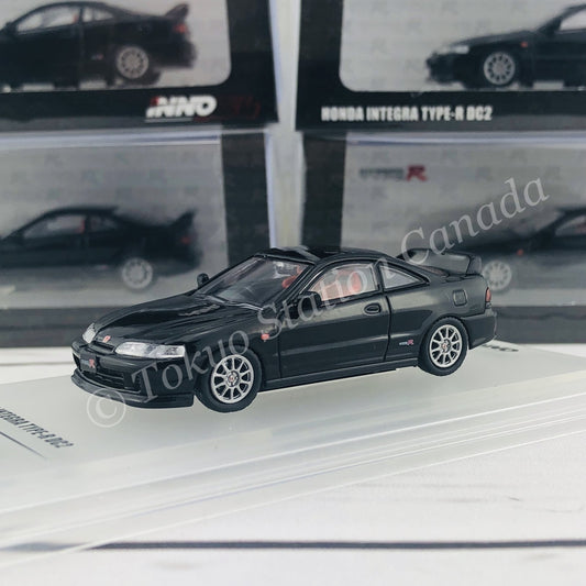 INNO64 1/64 Honda Integra Type-R DC2 Black IN64-DC2-BLA