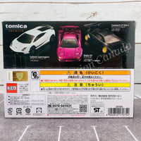 TAKARA TOMY MALL Original Tomica Premium Lamborghini 3 Models 4904810170754