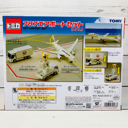 TAKARA TOMY Japan Airlines 787 Airport Set