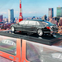 Stance Hunters 1/64 Mercedes Maybach S600 Pullman BLACK