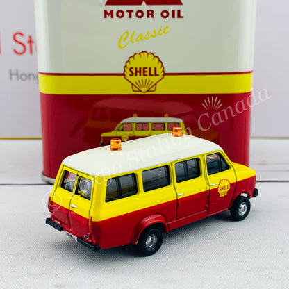 Tiny 微影 Hong Kong Shell 1960's Van with Shell X-100 Motor Oil Can ATC65109