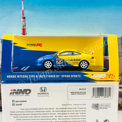 INNO64 1/64 HONDA INTEGRA Type-R DC5 Tuned By "SPOON SPORTS" IN64-DC5-SP