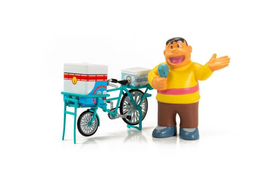 PREORDER TINY x DORAEMON Ice-Cream Bike and Goda Takeshi 忌安雪糕電單車  DORA004