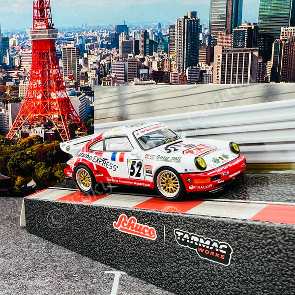 TARMAC WORKS x SCHUCO COLLAB64 1/64 Porsche 911 RSR 3.8 Le Mans 1994 #52  T64S-003-94LM