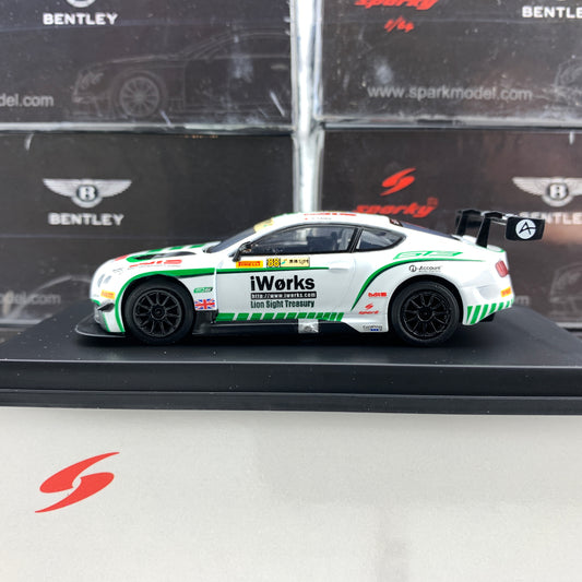 Sparky 1/64 BENTLEY CONTINENTAL GT3 NO.88 MACAU GP FIA GT WORLD CUP 2015 BENTLEY TEAM ABSOLUTE KEITA SAWA Y103