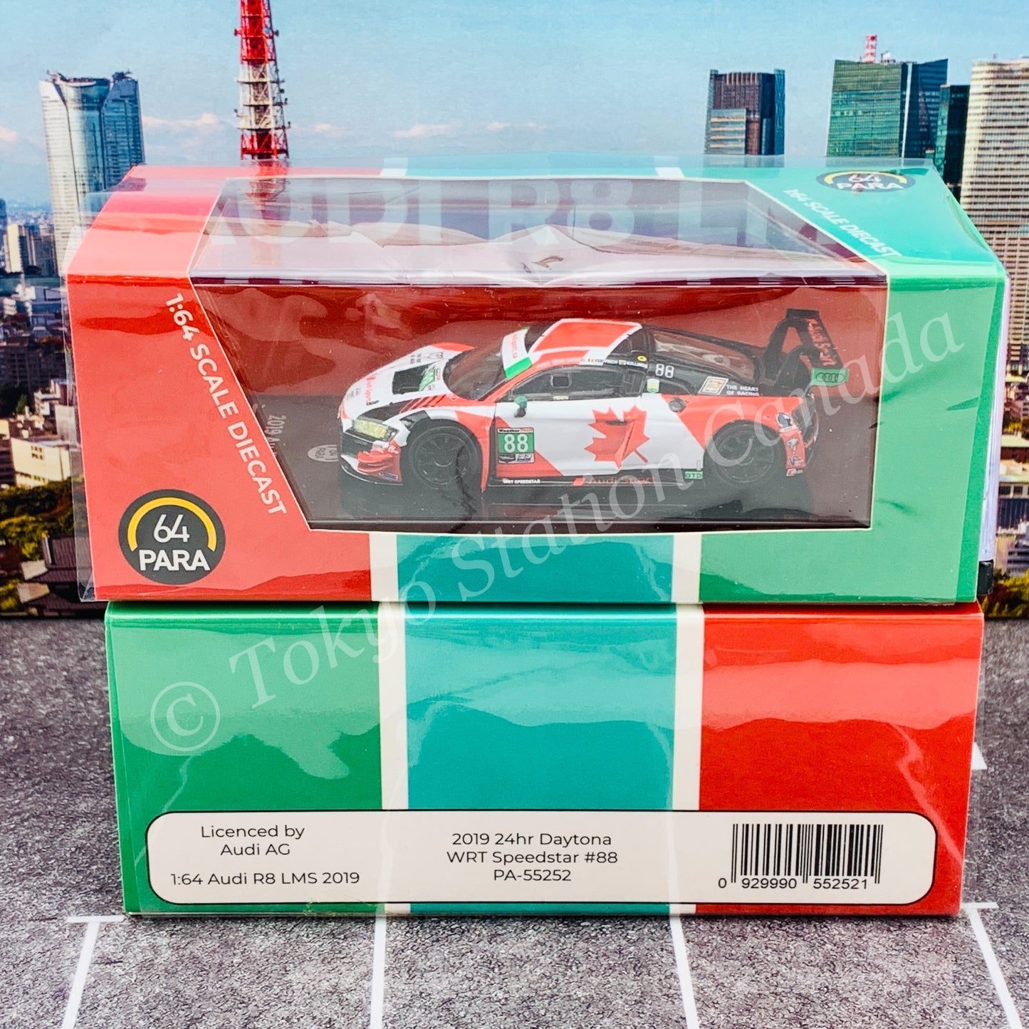 PARA64 1/64 Audi R8 LMS 2019 (2019 24hr Daytona WRT Speedstar #88) PA-55252