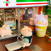 TINY 微影 Lulu Pig Complete Set of 12 plus a FREE 7-Eleven Shop Diorama