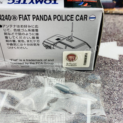 TOMYTEC Tomica Limited Vintage Neo 1/64 Fiat Panda (Police Car) LV-N240a