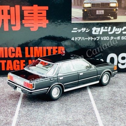 TOMYTREC Tomica Limited Vintage Neo 1/64 LV-N Abunai Deka Vol.9 Nissan Cedric HT V20 Turbo SGL (Black)