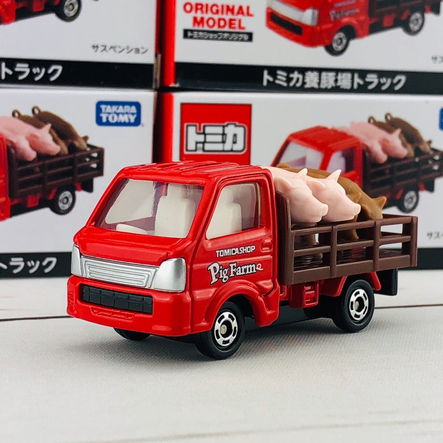 Tomica Shop Original Model Pig Farm Truck