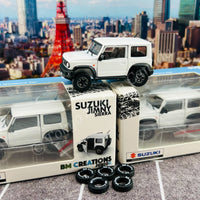 BM CREATIONS 1/64 Suzuki Jimny (JB74) Superior White LHD 64B0018