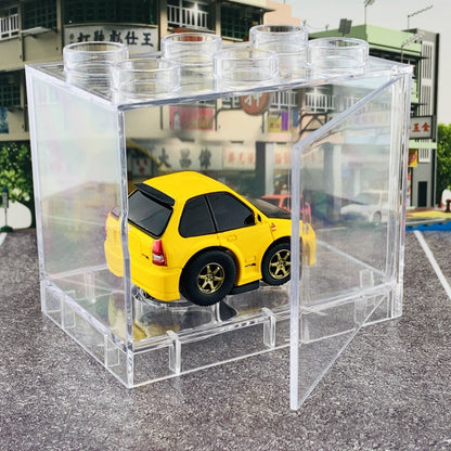 TINYQ Pro-Series 02 - Civic EK9 (Yellow with Carbon Bonnet)