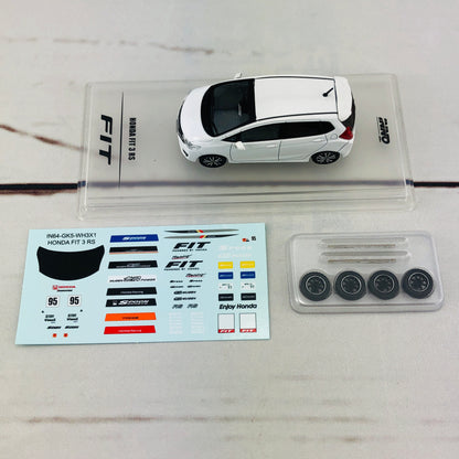 INNO64 1/64 Honda Fit 3 RS White IN64-GK5-WH3X1