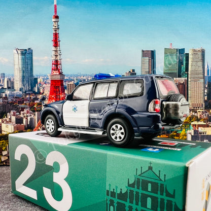 TINY 微影 MC23 MITSUBISHI Pajero 2015 Macau Customs (Scale 1/64) ATCMC64010