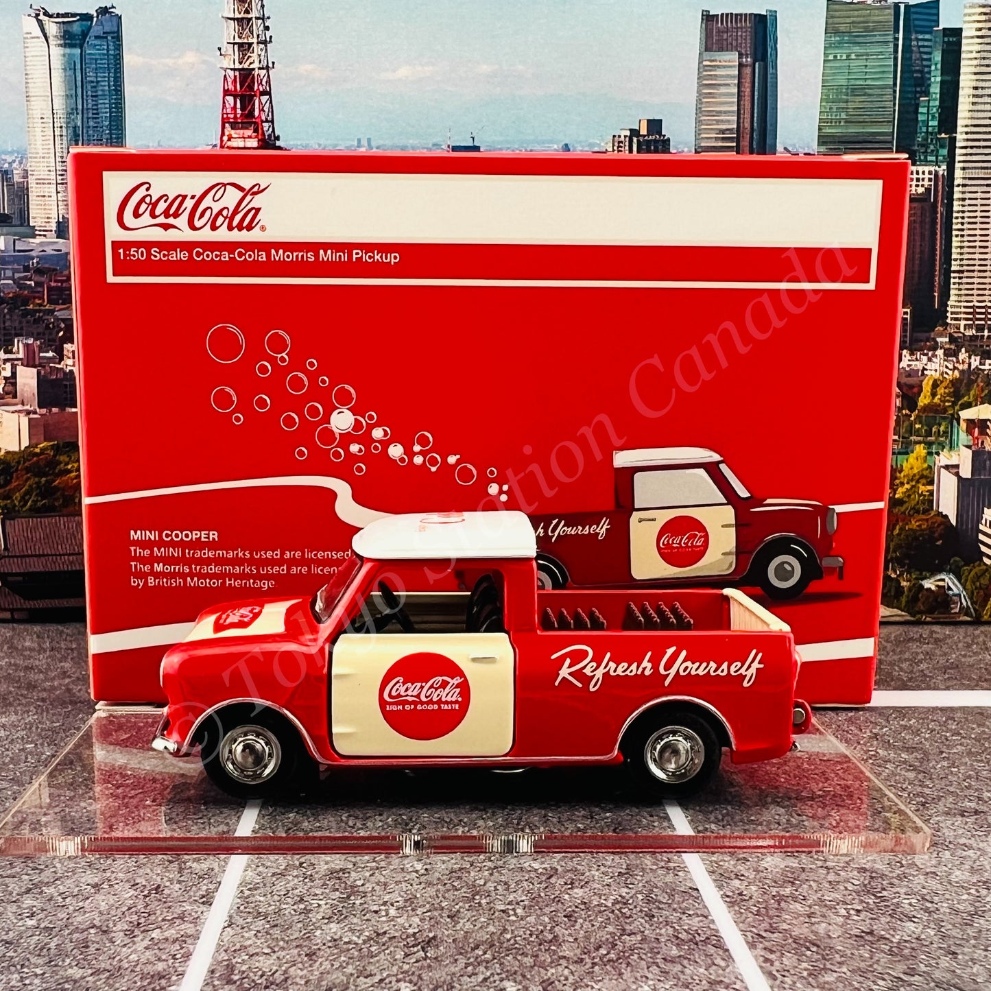 TINY 微影 Morris Mini Pickup Coca-Cola COKE031