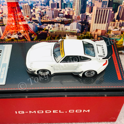 Ignition Model 1/64 RWB 993 Matte Pearl White IG2152