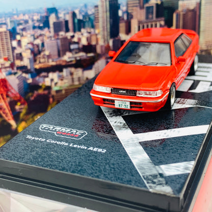 Tarmac Works 1/64 Road Collection Toyota Corolla Levin AE92 RED T64R-036-RED