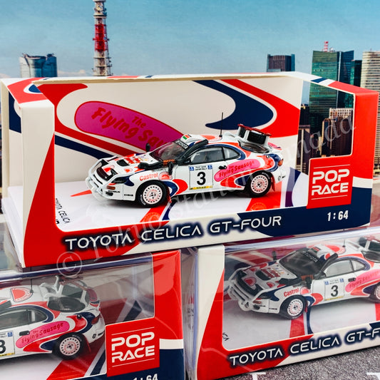 POPRACE 1/64 Toyota Celica GT-Four ST185 Safari Rally 1994 Winner #3 Ian Duncan/ David Williamson PR64-185-94WRC03