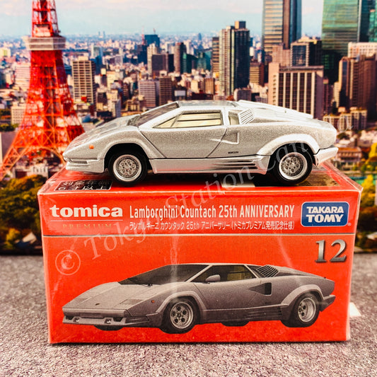 Tomica Premium 12 Lamborghini Countach 25th Anniversary (Tomica Premium Release Commemorative Specificationトミカプレミアム発売記念仕様)