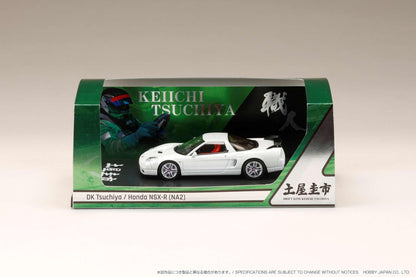 HOBBY JAPAN 1/64 Honda NSX-R (NA2) / DK Tsuchiya 土屋 圭市 Pearl White HJ642015DK