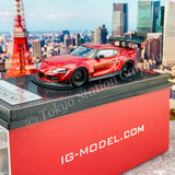 Ignition Model 1/64 PANDEM Supra (A90) Red Metallic IG2332