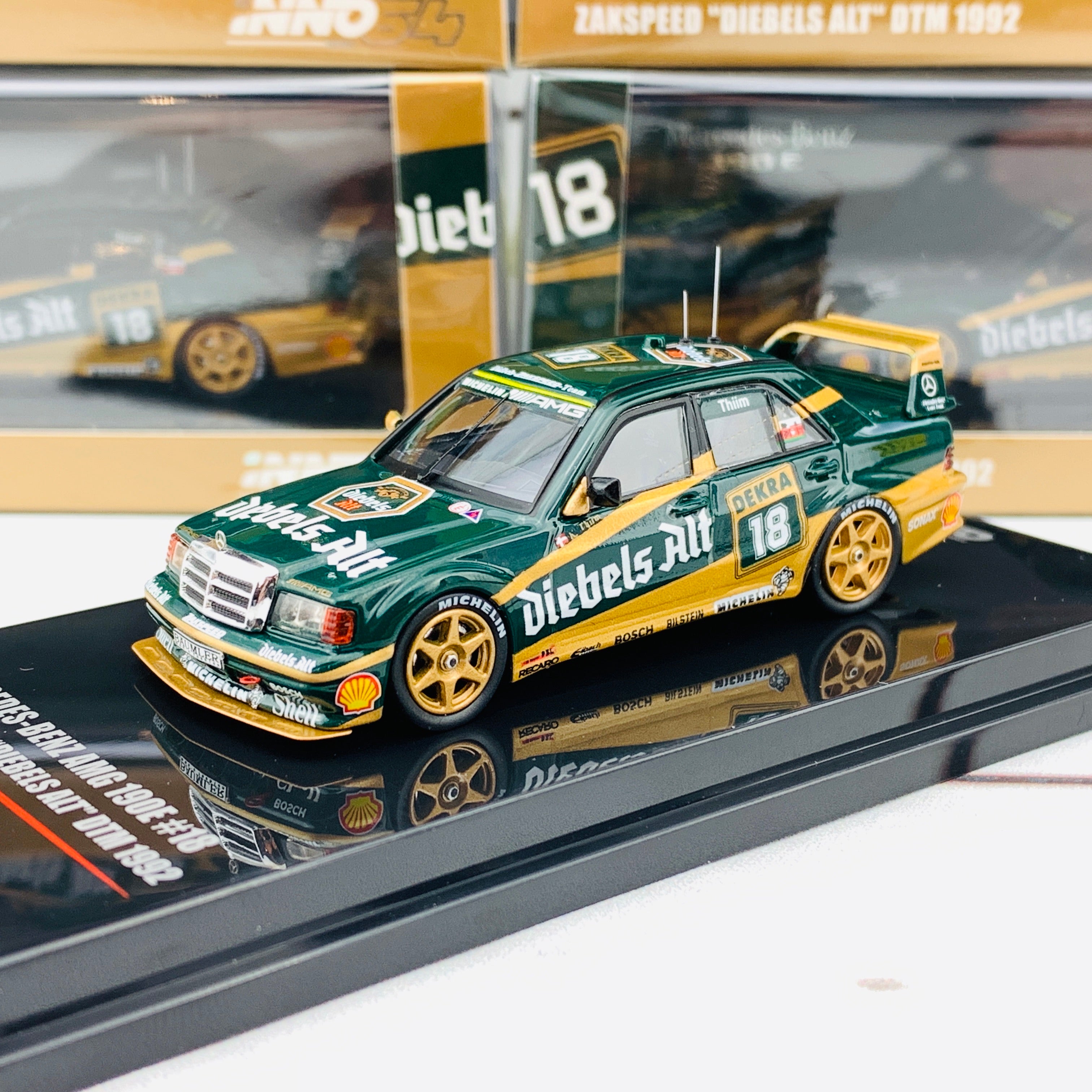 INNO64 MERCEDES BENZ AMG 190E 2.5-16 EVO II #18 Team Zakspeed