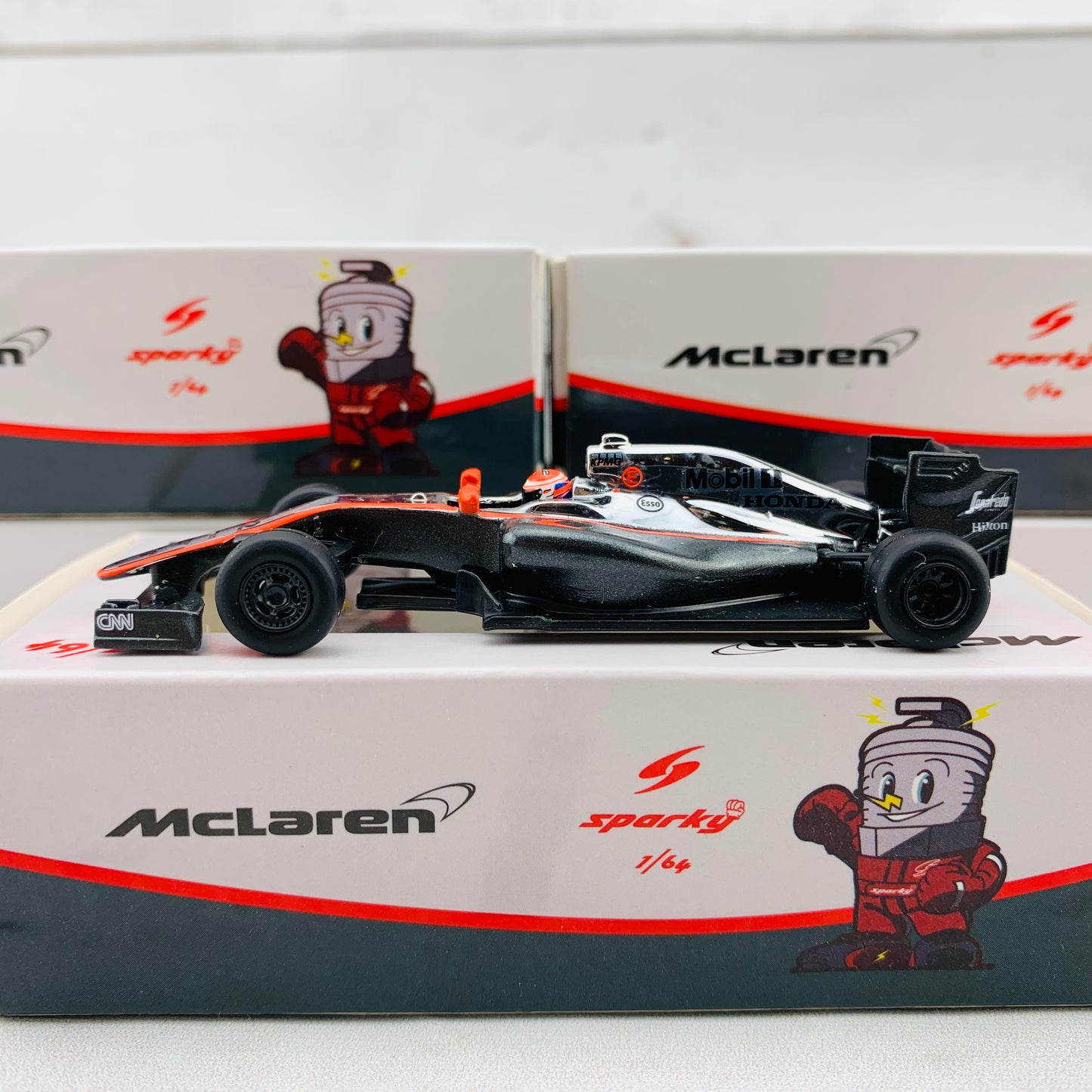 Sparky 1/64 MCLAREN HONDA MP4-30 N.22 CHINESE GP 2015 JENSON BUTTON Y051