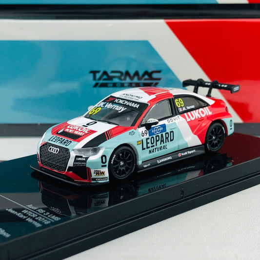 Tarmac Works 1/64 Audi RS3 LMS WTCR 2018 Jean-Karl Vernay Limited to 999pcs T64-013-18WTCR69