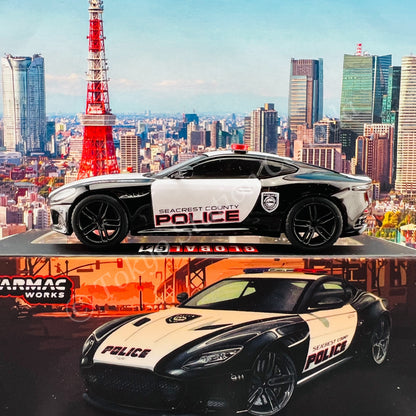 TARMAC WORKS GLOBAL64 1/64 Aston Martin DBS Superleggera Police Car T64G-004-PC
