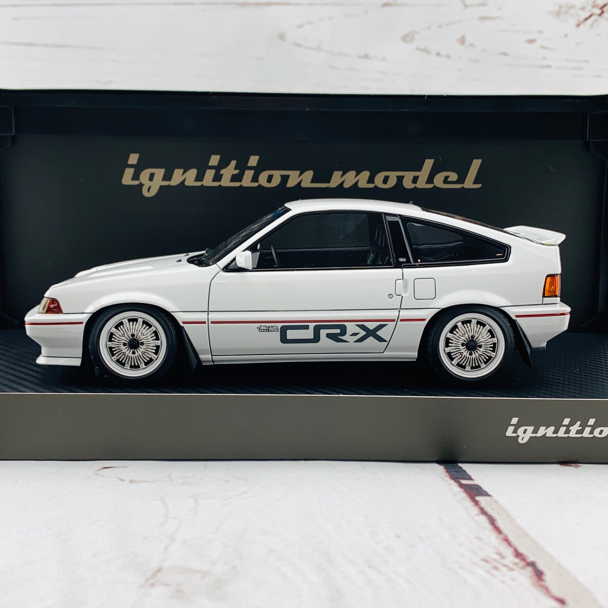 Ignition Model 1/18 Honda BALLADE SPORTS CRX Si (E-AS) White IG1629