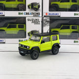 BM Creations 1/64 Suzuki Jimny Sierra (JB74) RHD - Kinetic Yellow/Bluish Black Pearl 3 Top 64B0003