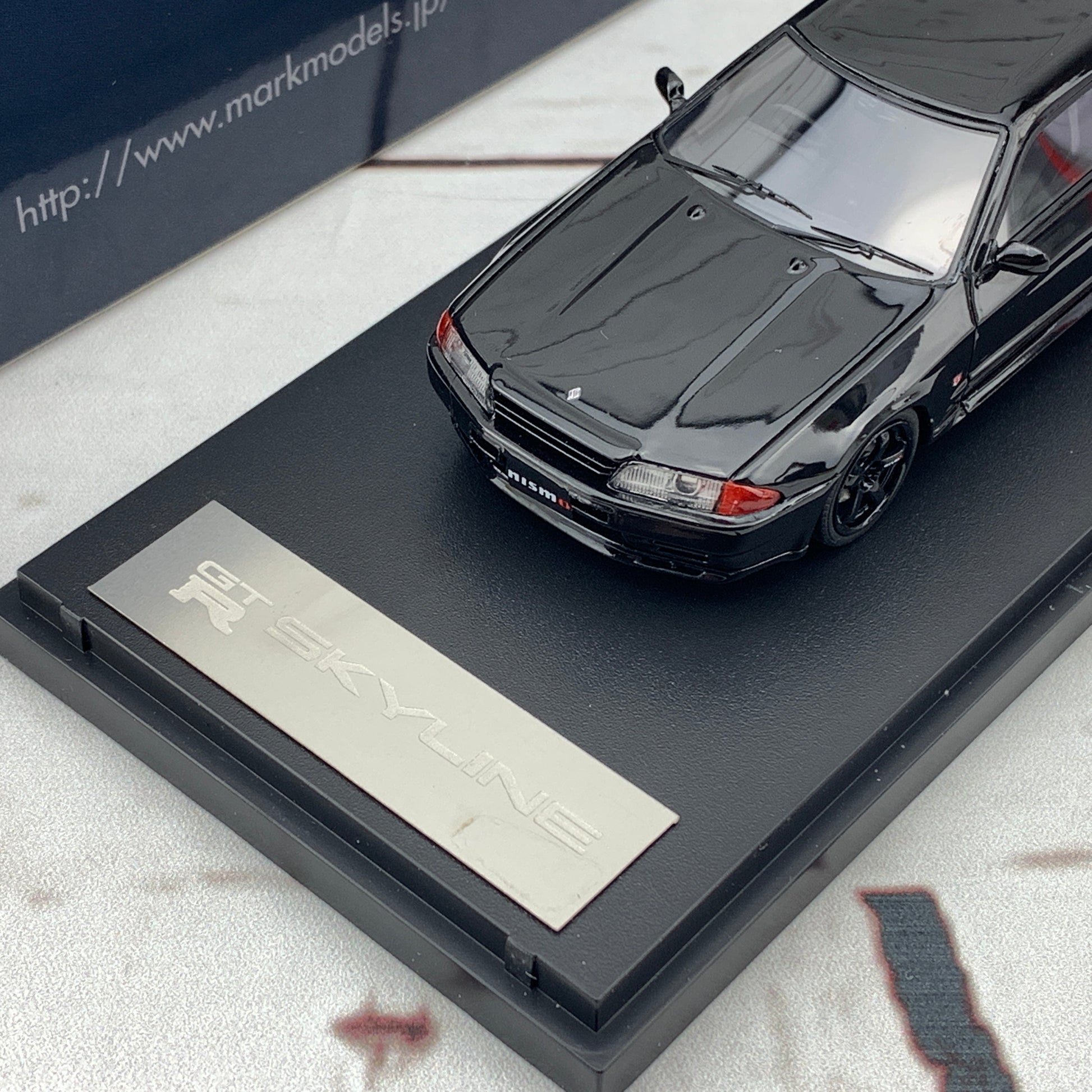 MARK43 1/43 NISSAN SKYLINE GTR (BNR32) NISMO Customized version Black PM4304NBK