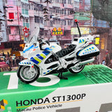 TINY 微影 MC15 1/43 Honda ST 1300 Macau Police Motor Bike ATCMC43010