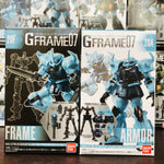 GFRAME 07 Mobile Suit Gundam 20A and 20F MS-07B-3 Gouf Custom Armor and Frame (02-A) Set