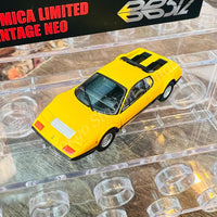 TOMYTEC Tomica Limited Vintage NEO 1/64 LV-N Ferrari 512 BB Yellow / Black 4543736320050