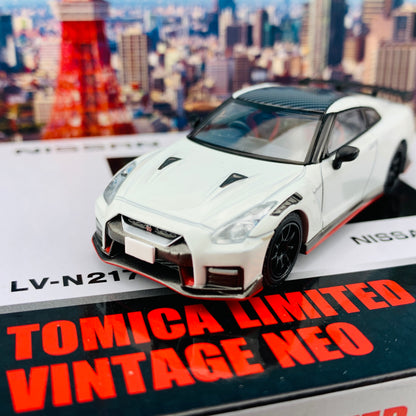 Tomytec Tomica Limited Vintage Neo 1/64 Nissan GTR NISMO 2020 White LV-N217a