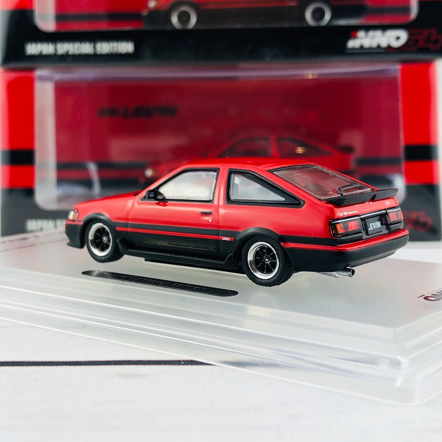 INNO64 TOYOTA COROLLA AE86 LEVIN Japan Special Edition IN64-AE86-REJS