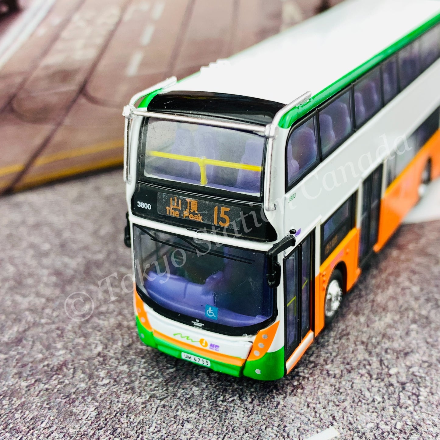 Model 1 1/120 新巴 First Bus ADL Enviro400 Facelift 3800 UM6755 @ The Peak 山頂 15 #S33633