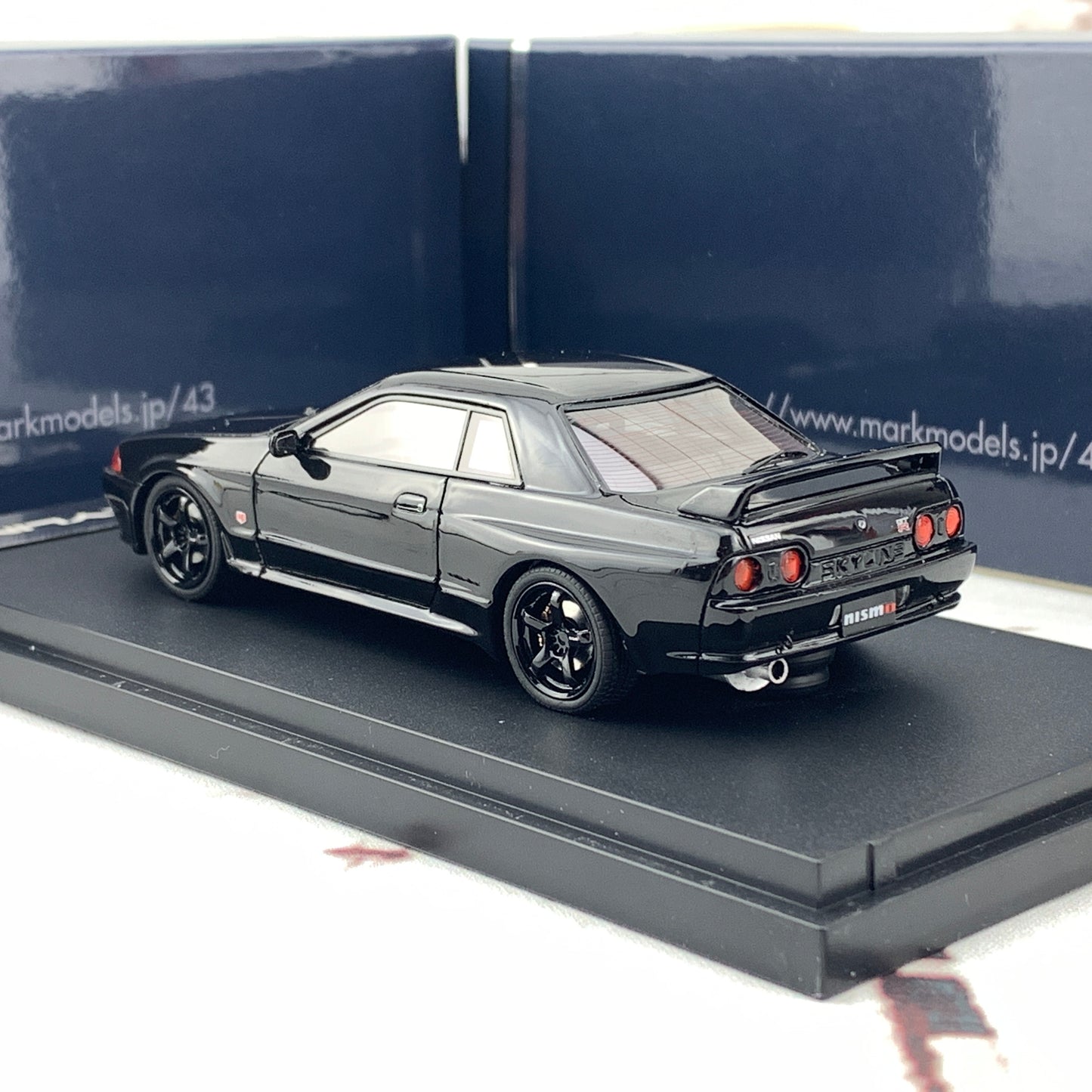 MARK43 1/43 NISSAN SKYLINE GTR (BNR32) NISMO Customized version Black PM4304NBK