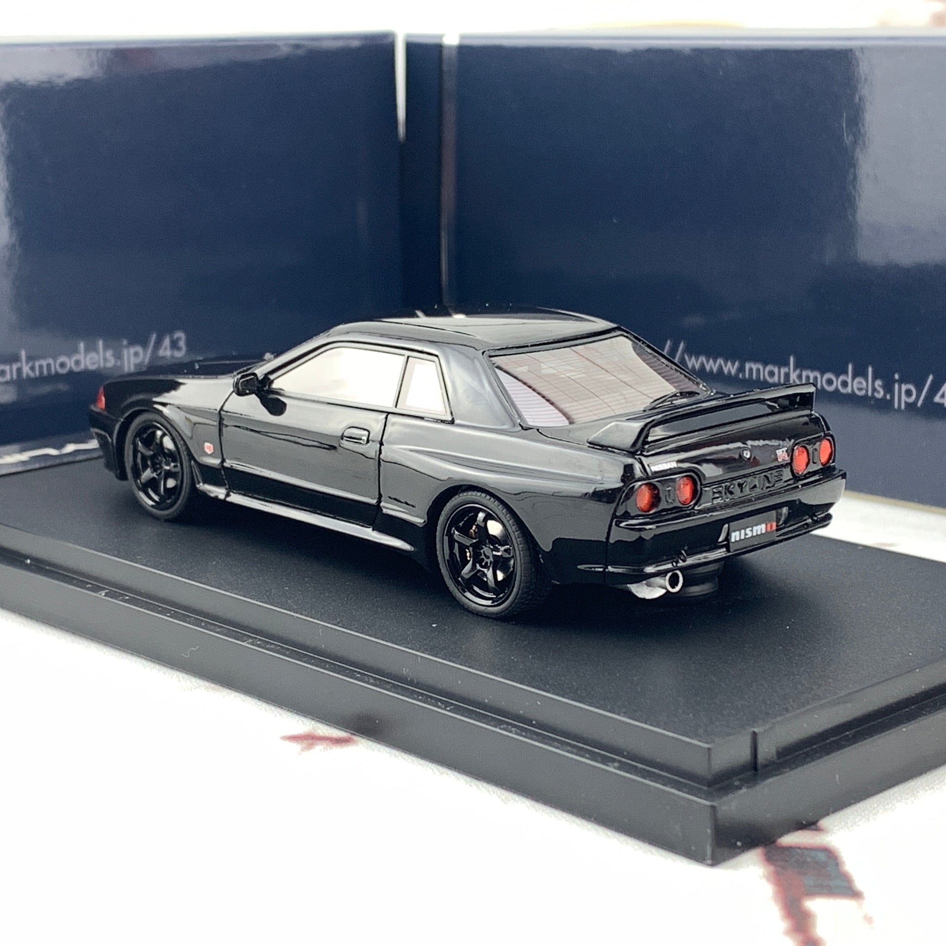 MARK43 1/43 NISSAN SKYLINE GTR (BNR32) NISMO Customized version Black PM4304NBK