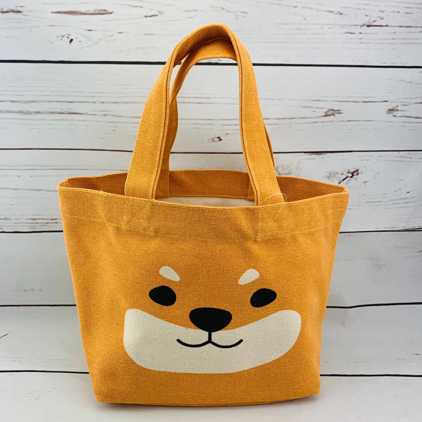 Shiba Inu Face Mini Tote Bag