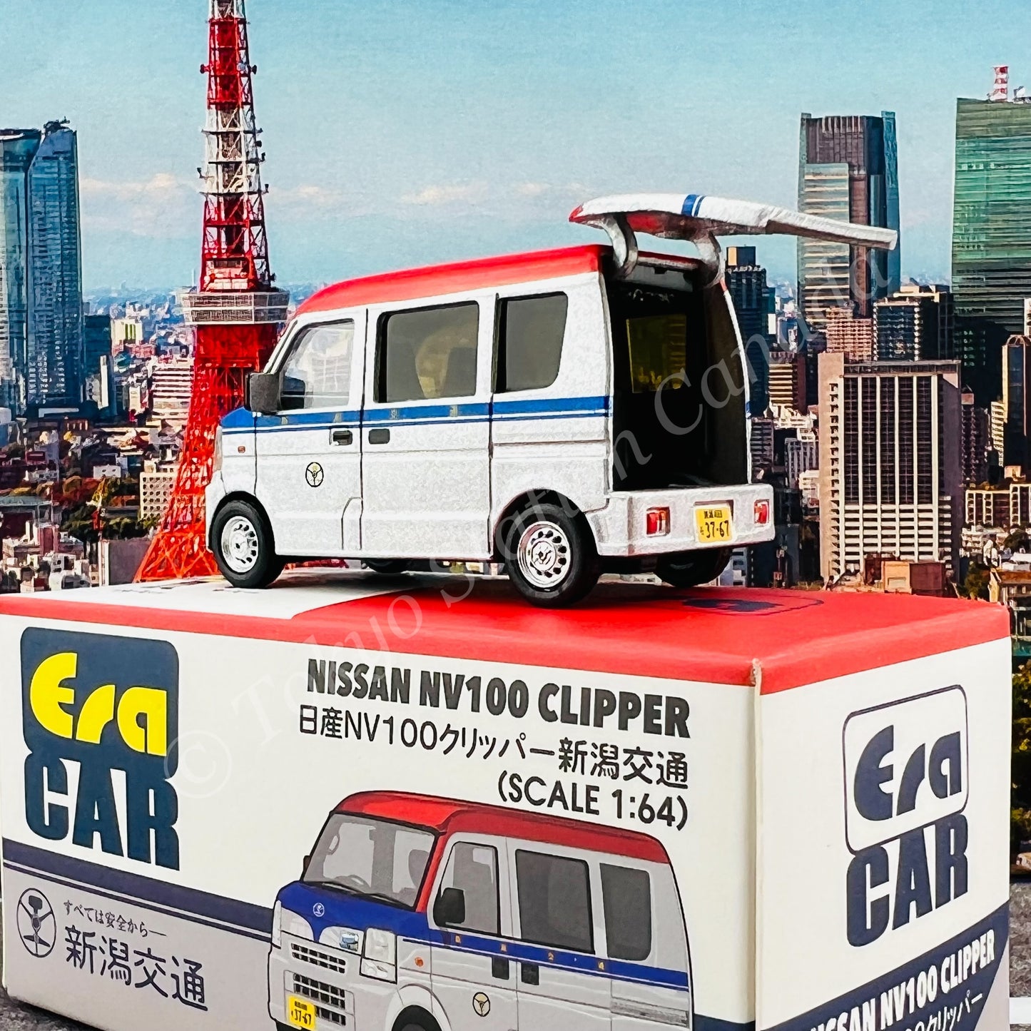 ERA CAR 1/64 NISSAN NV100 CLIPPER Niigata Kotsu (4897099931768)