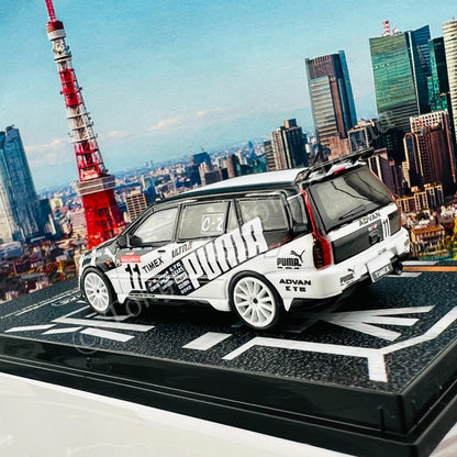 TARMAC WORKS HOBBY64 1/64 Mitsubishi Lancer Evolution Wagon Super Taikyu 2000 Tokachi 24H race livery T64-042-PU